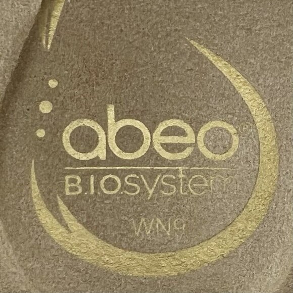 Abeo B.I.O. Womens Bobbie‎ White Beige Strappy Sandals 9N Neutral Minimalist - Picture 6 of 9